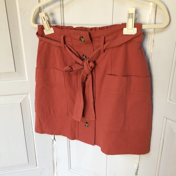 One Clothing Button Down Skirt - Picture 6 of 13